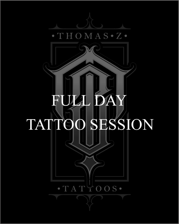 FULL DAY TATTOO SESSION